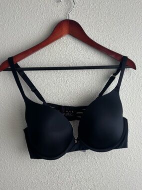 40D Black Bra with Light Padding